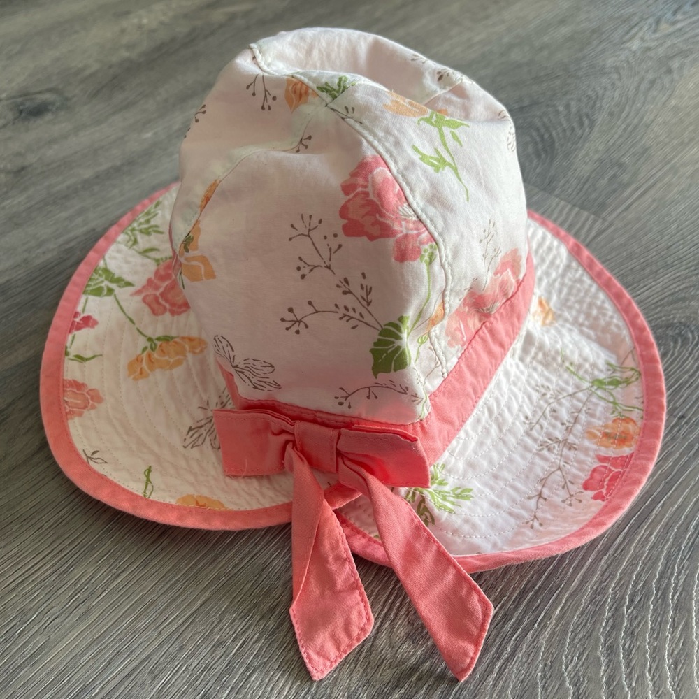 Janie and Jack Floral Sun Hat